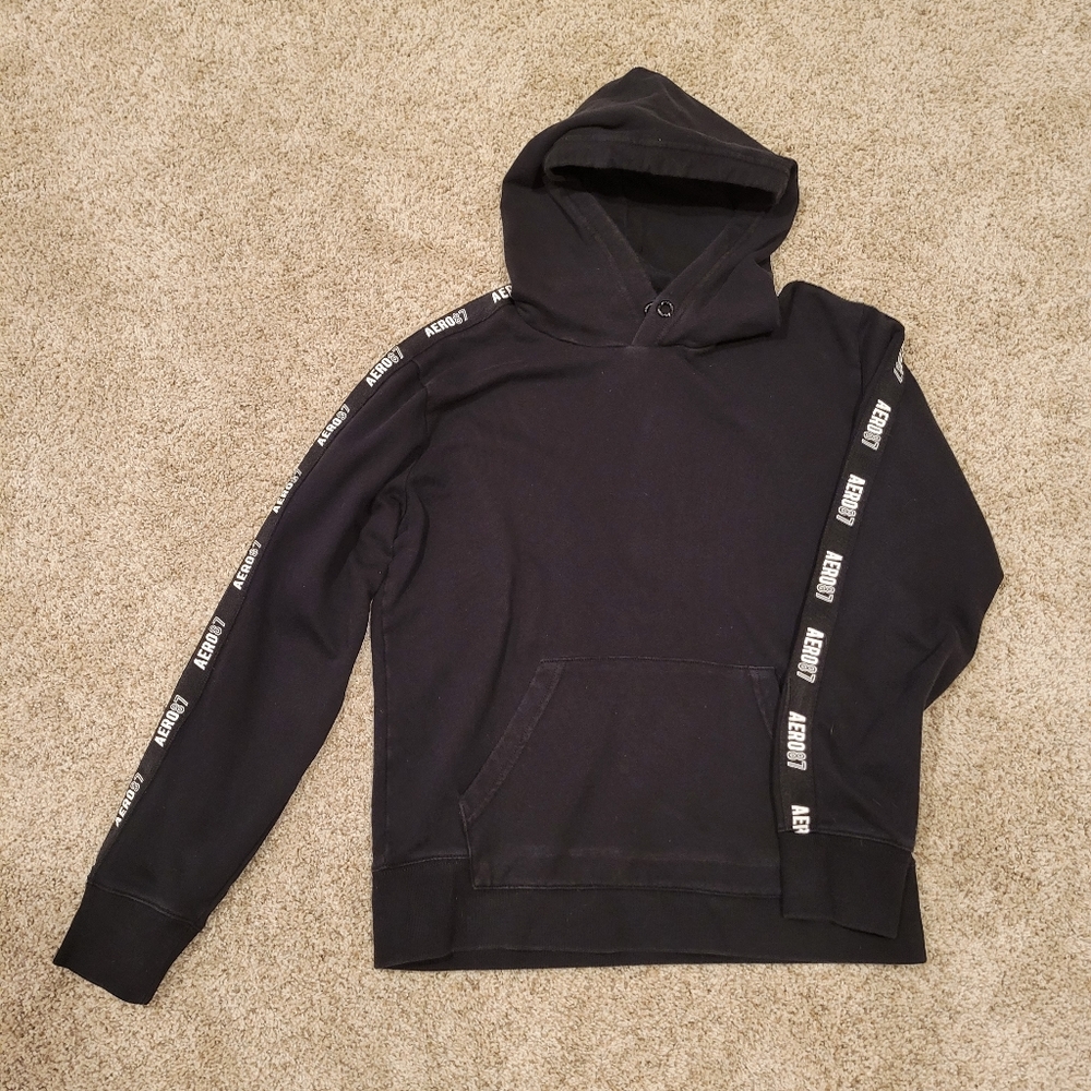 Aeropostale "AERO87" Tape Hoodie size Small